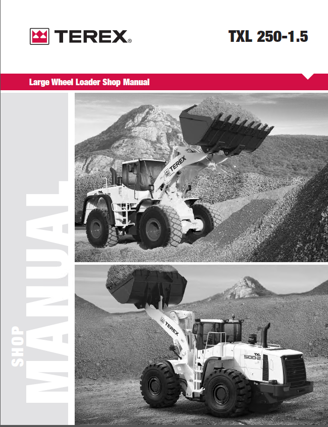 Terex TXL 250-1.5 Large Wheel Loader Shop Manual PDF